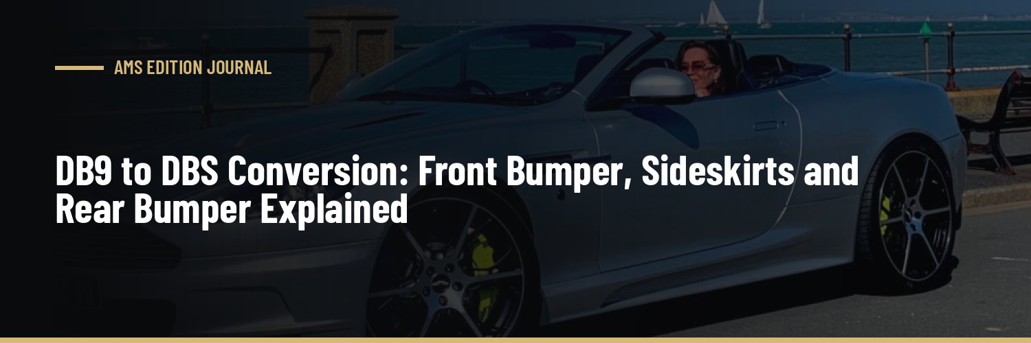DB9 to DBS Conversion: Front Bumper, Sideskirts and Rear Bumper Explained