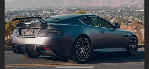 Customer car on the road – Aston Martin