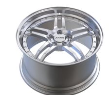 AMS Edition #0011 two-piece forged multi-spoke wheel in a polished and brushed finish